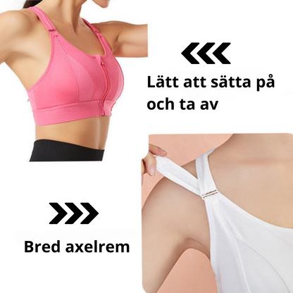 Stödjande & Bekväm sport-bh 1 + 1 GRATIS